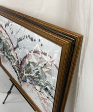 Load image into Gallery viewer, Abstract Textured Surface Signed Home Wall Decor Framed Art Painting
