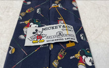 Load image into Gallery viewer, Atlas Mickey &amp; Co. Mens Multicolor Printed Silk Golf Adjustable Designer Tie
