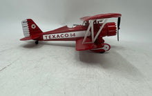 Load image into Gallery viewer, Wings Of Texaco 1931 Stearman Biplane 3rd In Series Diecast Coin Bank Toy
