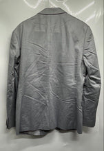 Load image into Gallery viewer, Express Mens Gray Long Sleeve Fitted Single-Breasted Two-Button Blazer Size 40R
