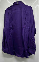 Load image into Gallery viewer, Pronto Uomo Mens Purple Long Sleeve Non-Iron Dress Shirt Size 17 34/35 W/ Tag
