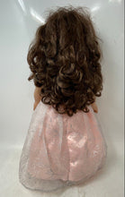 Load image into Gallery viewer, My Life Pink Glitter Dress Brown Hair 18 Inch Fashion Girl Doll
