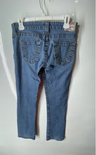 Load image into Gallery viewer, True Religion Womens Blue Medium Wash Pockets Denim Straight Leg Jeans Size 28
