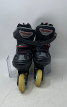 Load image into Gallery viewer, Bladerunner Unisex Kids Phoenix Black Red Adjustable Inline Skates Size 1-4
