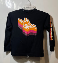 Load image into Gallery viewer, Psycho Bunny Boys Black Long Sleeve Round Neck Pullover T-Shirt Size Small 7-8
