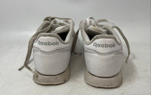 Load image into Gallery viewer, Reebok Kids Classic Leather White Low Top Lace-Up Sneaker Shoes Size 2
