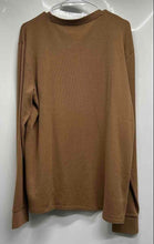 Load image into Gallery viewer, Lacoste Mens Brown Cotton Long Sleeve Pullover Sleepwear T-Shirt Size M With Tag
