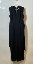Load image into Gallery viewer, Calvin Klein Womens Black Sleeveless V-Neck Waist Tie One-Piece Jumpsuit Size 8
