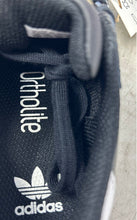 Load image into Gallery viewer, Adidas Boys Superstar Black White Lace-Up Low Top Sneakers Shoes Sz 13K W/ Tags
