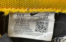 Load image into Gallery viewer, Nike Mens Dunk Low Black Yellow Championship Goldenrod Sneaker Shoes Size 10.5
