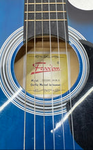 Load image into Gallery viewer, Freedom CG330C Blue Burst 3/4 Classical Acoustic Guitar With Gig Bag
