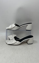 Load image into Gallery viewer, Rebecca Minkoff Womens Rheta White Leather Slip-On Slide Sandals Size 7M
