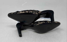 Load image into Gallery viewer, Bruno Magli Womens Black Slip-On Block Mules Sandals Size 5B

