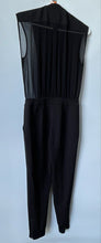 Load image into Gallery viewer, BCBGMaxazria Womens Black Sleeveless Crew Neck Stretch One-Piece Jumpsuit Size 0

