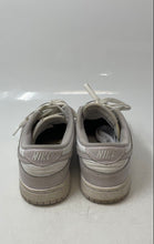 Load image into Gallery viewer, Nike Womens Dunk Low White Light Purple Leather Lace-Up Sneakers Shoes Size 7
