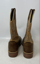 Load image into Gallery viewer, Laredo Womens Brown Leather Square Toe Cowgirl Western Boots Size 7M
