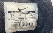 Load image into Gallery viewer, Nike Womens Flex Trainer 5 724858-001 Black Lace-Up Running Shoes Size 9.5
