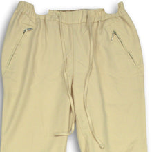 Load image into Gallery viewer, H&amp;M Womens Beige Zipper Pockets Stretch Drawstring Waistband Trouser Pants Sz 4
