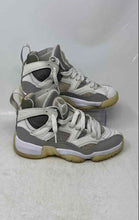 Load image into Gallery viewer, Nike Womens Air Jordan Jumpman Two Trey White Gray Sneaker Shoes Size 6
