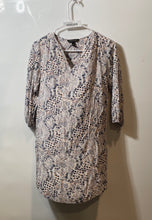 Load image into Gallery viewer, Banana Republic Womens Multicolor Printed 3/4 Sleeve Tunic Dress Size XS
