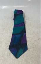 Load image into Gallery viewer, Florenzi Collection Mens Multicolor Abstract Print Adjustable Long Designer Tie
