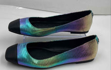 Load image into Gallery viewer, Karl Lagerfeld Paris Womens Zayna Multicolor Cap Toe Slip-On Ballet Flats Sz 8M
