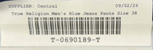Load image into Gallery viewer, True Religion Mens Blue Denim Pockets Relaxed Straight Leg Jeans Size 38
