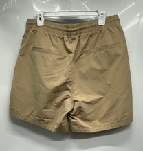 Load image into Gallery viewer, Hugo Boss Mens Khaki Pockets Drawstring Flat Front Trunks Swim Shorts Size M
