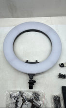 Load image into Gallery viewer, Macterm EM-D-18RLLK LED Power 65W Photo Video Ring With Light Stand Not Tested
