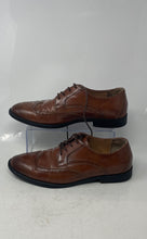 Load image into Gallery viewer, Alfani Mens Leyden Brown Leather Lace-Up Low Top Oxford Dress Shoes Size 9 M
