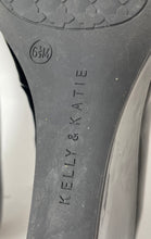 Load image into Gallery viewer, Kelly &amp; Katie Womens Sovena Black Open Toe Formal Wedge Pump Heels Size 6.5
