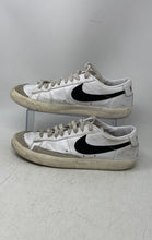 Load image into Gallery viewer, Nike Mens Blazer Low '77 Vintage DA6364-101 White Lace-Up Sneaker Shoes Size 10
