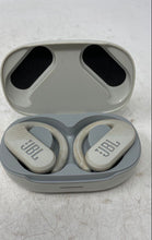Load image into Gallery viewer, JBL White Cream Wireless Sport Earbuds With Charging Case Not Tested
