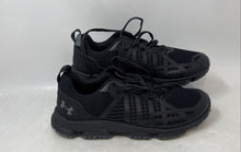 Load image into Gallery viewer, Under Armour Womens Micro G Strikefast 3024954-001 Black Sneaker Shoes Size 8.5

