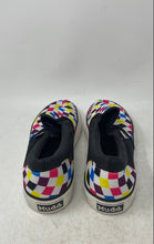 Load image into Gallery viewer, Mudd Mens Multicolor Checkered Slip-On Low Top Sneaker Shoes Size 10
