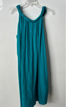 Load image into Gallery viewer, Banana Republic Womens Blue Sleeveless Tie-Waist Scoop Neck Tank Dress Size XL
