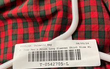 Load image into Gallery viewer, J.Crew Mens Red Green Plaid Print Cotton Long Sleeve Button-Up Shirt Size XL
