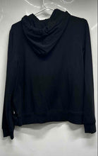 Load image into Gallery viewer, Karl Lagerfeld Womens Black Long Sleeve Embellished Pullover Hoodie Size XS
