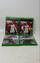 Load image into Gallery viewer, Microsoft Xbox One First-Person Shooter Action Sports Mixed Variety Games 4 Pcs
