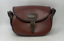 Load image into Gallery viewer, Global Santa Fe Womens Brown Leather Adjustable Buckle Cartridge Shoulder Bag
