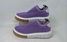 Load image into Gallery viewer, Schutz Womens Knit It Purple White Slip-On Low Top Sneakers Shoes Size 6.5 B
