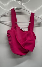 Load image into Gallery viewer, Zara Womens Pink Sleeveless Wide Strap Cropped Blouse Top Size Medium
