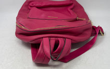 Load image into Gallery viewer, Michael Kors Womens Pink Inner Pockets Adjustable Strap Shoulder Backpack
