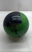 Load image into Gallery viewer, Storm Tropical Black Green Sporting Equipment Drilled Bowling Ball
