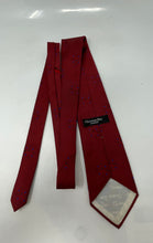 Load image into Gallery viewer, Christian Dior Monsieur Mens Red Geometric Print Adjustable Long Designer Tie
