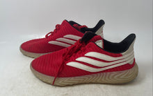 Load image into Gallery viewer, Adidas Mens Sobakov BD7572 Red Low Top Lace-Up Round Toe Sneakers Shoes Size 11
