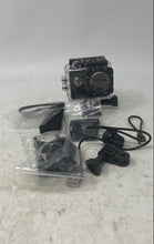 Load image into Gallery viewer, Sports Full HD 1080p Black Waterproof Case Mounts Cam Camcorder Untested
