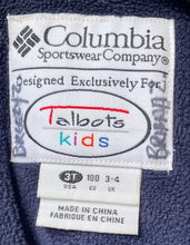 Load image into Gallery viewer, Columbia Baby Girls Navy Blue Pink Cute Tectonite Full-Zip Winter Jacket Size 3T
