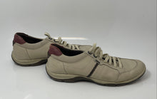 Load image into Gallery viewer, Ferricelli Mens Azzera Beige Leather Lace-Up Round Toe Sneakers Shoes Size 8.5
