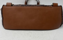 Load image into Gallery viewer, Calvin Klein Womens Brown Signature Top Handle Adjustable Strap Backpack
